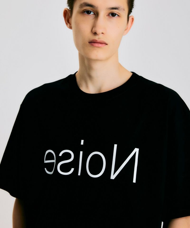 ユニセックス》noisemakerロゴプリントオーバーサイズTEE（T