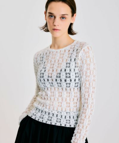 MACHATT ラッセルレーストップス（ホワイト） ラッセルレーストップス（ホワイト） | MACHATT ONLINE STORE