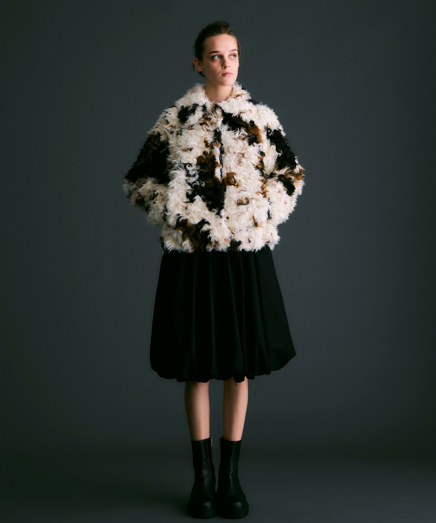 追加①】カーリーファーブルゾン*オフホワイト*＜NMA4-LB16＞ | NOISE